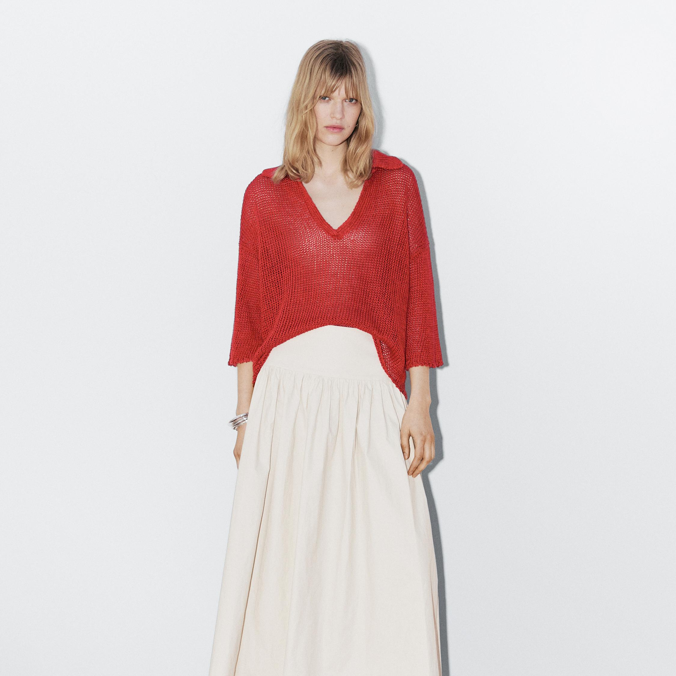 Jersey punto 100% cashmere oversize