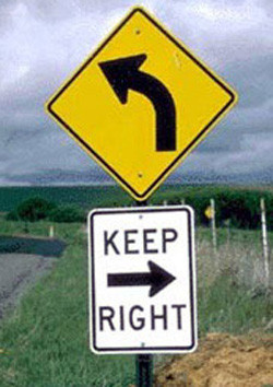 Road sign