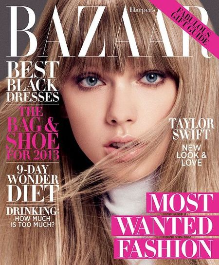 Taylor Swift, muy amiga de sus amigas en Harper's Bazaar