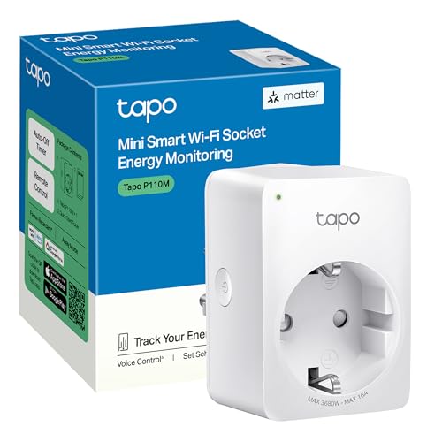 Tapo P110M – Mini enchufe inteligente Wi-Fi 