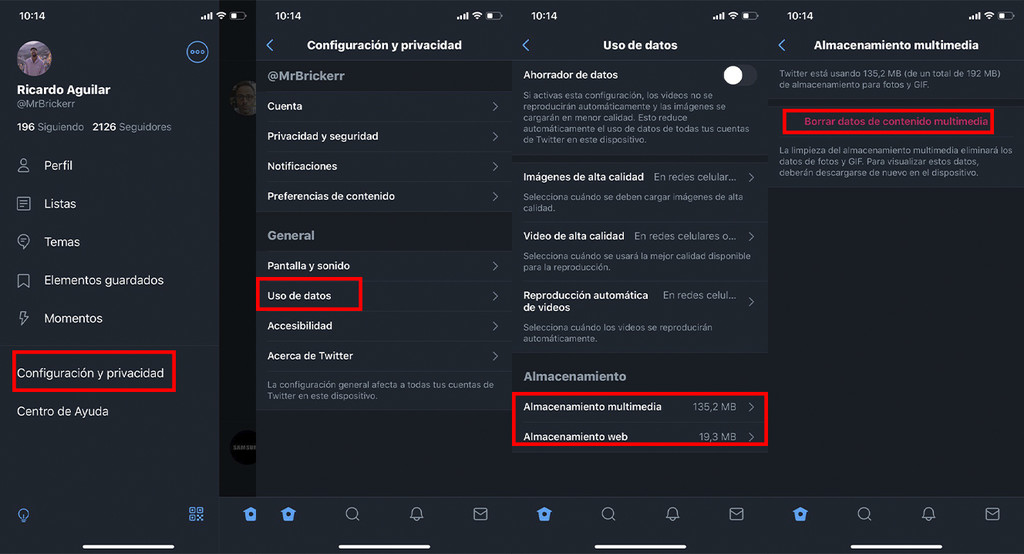 Cómo borrar todas las cookies y datos de uso de un móvil