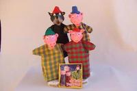 Títeres con papel reciclado