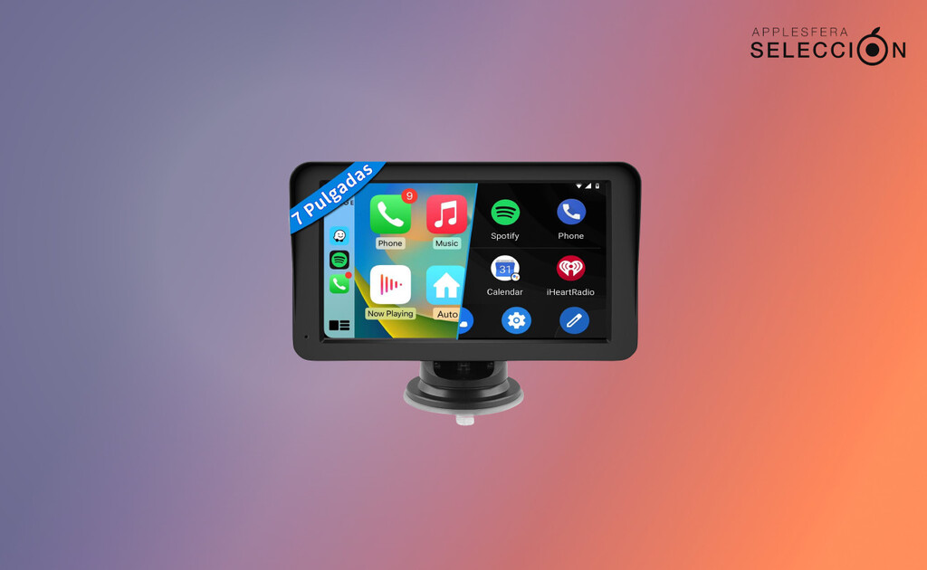 Esta pantalla táctil nos permite tener Apple CarPlay en cualquier coche y ahora está rebajada con un cupón Esta pantalla táctil nos permite tener Apple CarPlay en cualquier coche y ahora está rebajada con un cupón