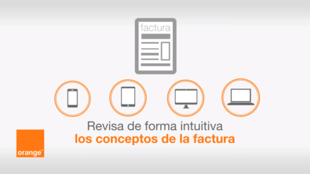 La nueva factura interactiva de Orange ayudará a entender mejor los conceptos cobrados