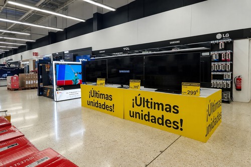 Una tele Samsung QLED de 75 pulgadas por solo 349 euros y LG OLED a mitad de precio: OutletPC liquida su stock 