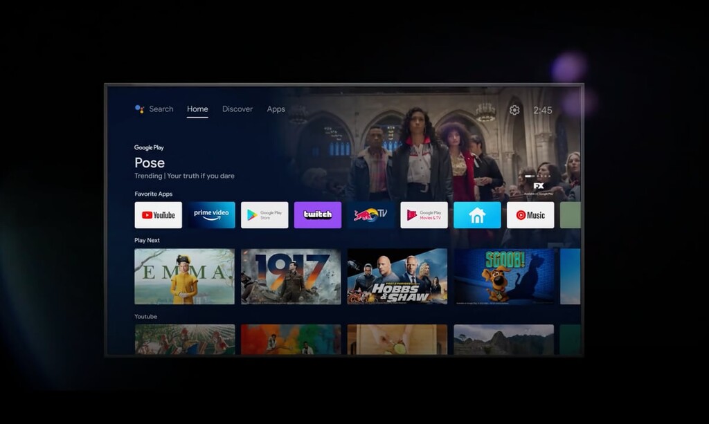 Android TV 12 traerá interfaz de usuario 4K, mejoras gráficas, cambio automático del refresco de la tele y más privacidad