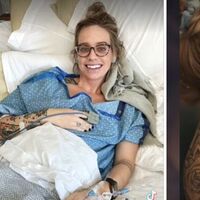 Esta mujer salvó una vida, aprobó un examen de enfermería y dio a luz a su bebé, todo el mismo día  