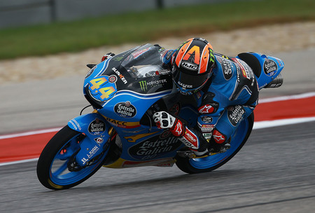 Arón Canet pulveriza el record de Austin en Moto3 y saldrá mañana desde la pole