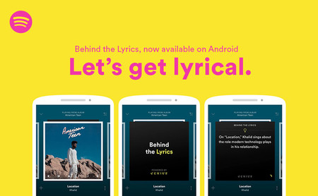 Behind the Lyrics' de Spotify ya en Android: letras y datos curiosos de las canciones de tus artistas favoritos