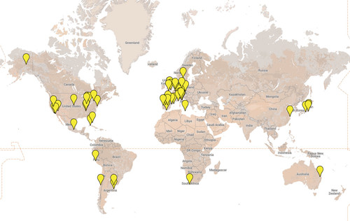 Mapamundi de museos del automóvil: la guía perfecta para tus viajes