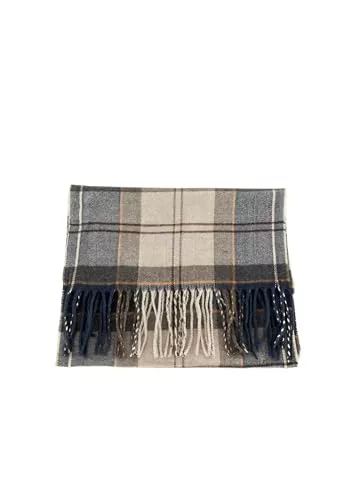 Barbour Scarf Grey Midnight Tartan 2MUSC0300 GREY MIDNIGHT TARTAN TU
