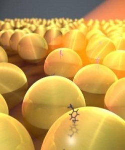 Nanopartículas de Oro que atrapan materiales peligrosos