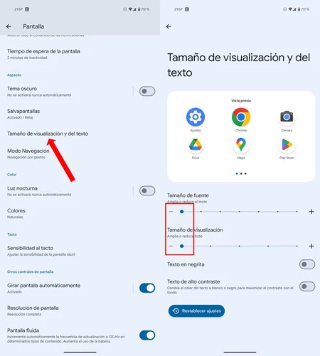 画面のテキストを減らす