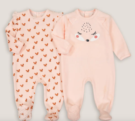 pijamas de bebé