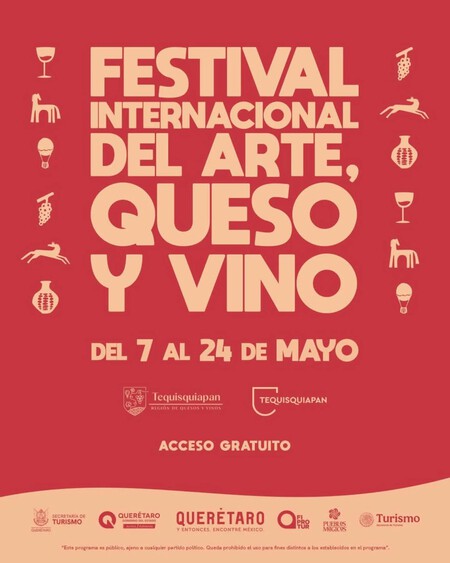 Date una escapada al Festival Internacional del Arte, Queso y Vino en este Pueblo Mágico de Querétaro famoso por sus quesos, balnearios y artesanías de cestería