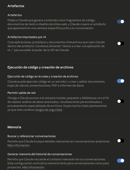 Configuracion Meticulosa