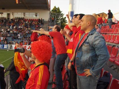 La foto de la semana: Siguiendo a la selección española en tiempos de low cost