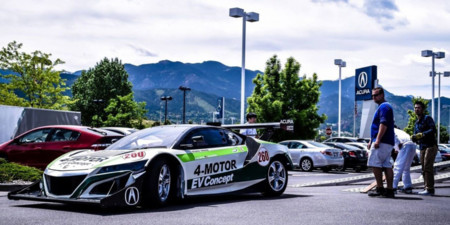 Acura NSX 4-Motor EV: la brutalidad eléctrica de 1.000 CV va camino de Pikes Peak