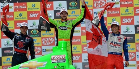 James Hinchcliffe gana en Sao Paulo la carrera del año