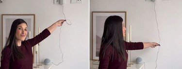 María Fernández, experta en orden y limpieza: "Si no te gusta tener los cables colgando por todas partes, este soporte para los enchufes es una maravilla"
