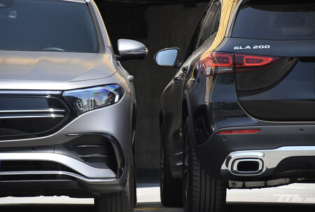 Mercedes Benz Eqa Gla Suv Electrico Gasolina Comparativa Mexico 9