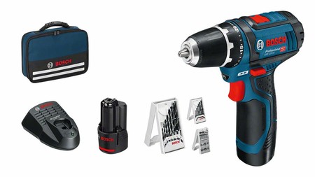 El taladro inalámbrico Bosch Professional GSR 12V-15 está rebajado a 94,90 euros en Amazon mediante una oferta del día