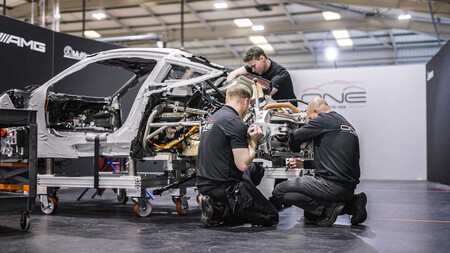Inicia Produccion Mercedes Amg One 8