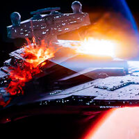 Un fan de Star Wars te enseña cómo serían los efectos del arma más devastadora de Boba Fett contra un destructor imperial 