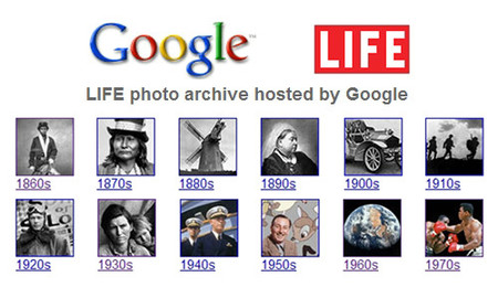 El archivo de Life en Google