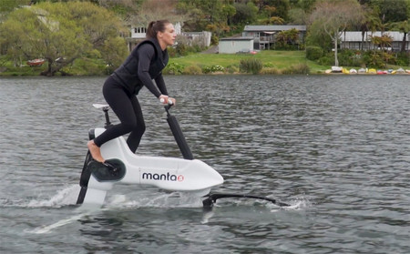 Ni bicicleta eléctrica, ni moto de agua: este invento es un nuevo deporte en sí mismo previo pago de 8.000 euros
