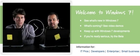 Windows 7 beta, parece que ahora sí