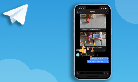Así funcionan las reacciones de Telegram que la plataforma ya está probando para el iPhone