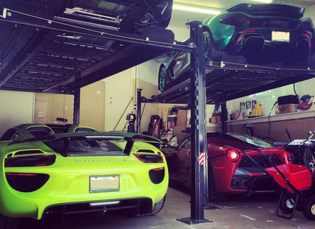 Michael Fux y su impresionante colección de coches
