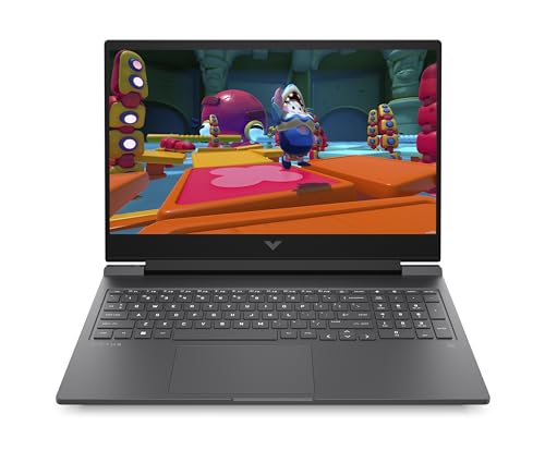 HP Victus 16-r1005ns - Ordenador portátil Gaming de 16.1" (Intel Core i7-14700HX, 16GB RAM, 1TB SSD, NVIDIA GeForce RTX 4060 Graphics, Sin Sistema Operativo) Negro - Teclado QWERTY Español