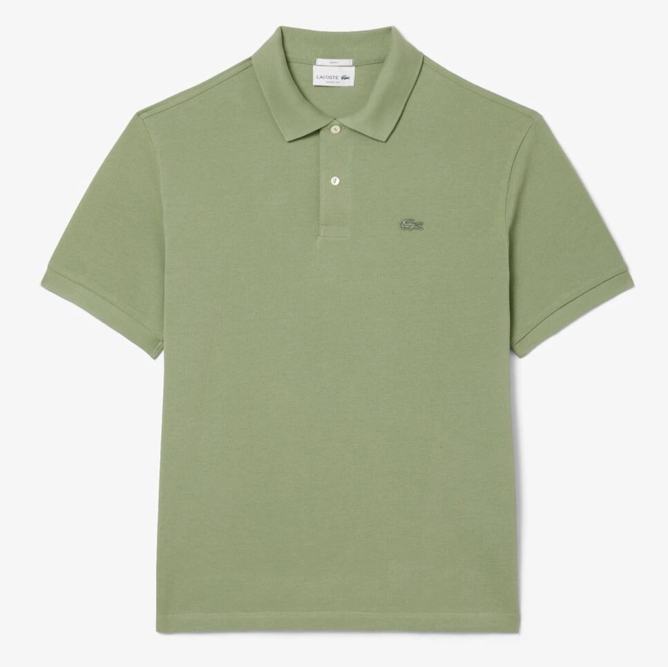 Polo de hombre de piqué grueso de corte amplio de manga corta Lacoste