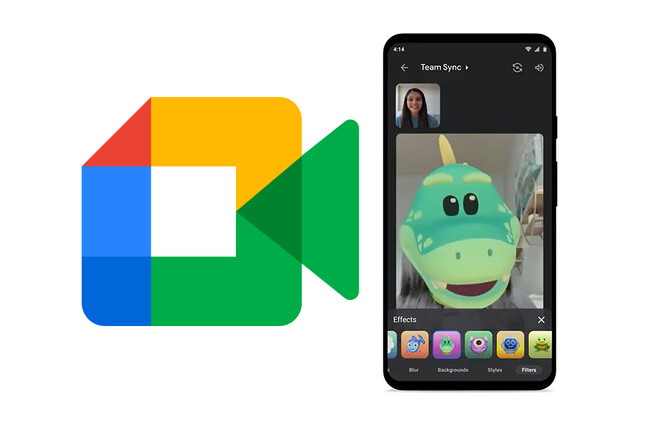 Google Meet Filtros