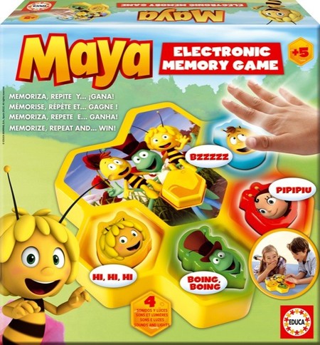 La abeja Maya vuela hasta los hogares de los más pequeños con los nuevos juegos de Educa