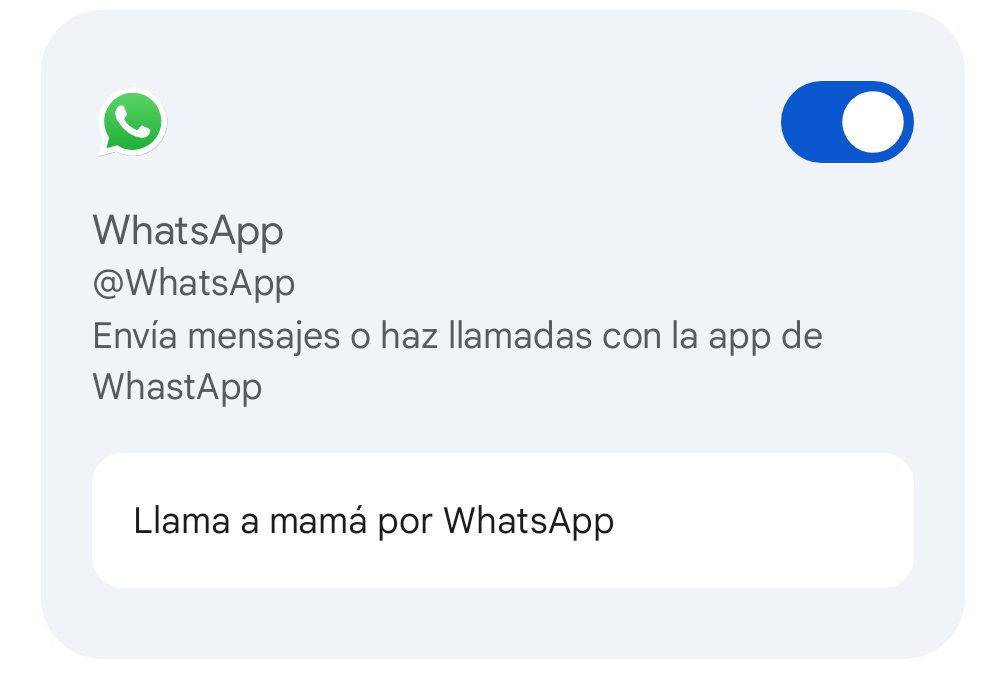 WhatsApp en Gemini