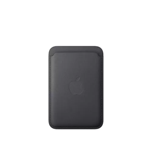 Apple Cartera de Trenzado Fino con MagSafe para el iPhone - Negro ​​​​​​​