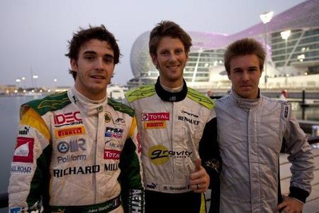GP2 Asia Series Abu Dhabi: Romain Grosjean se lleva la primera pole position del año