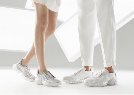 Futurismo a todo lujo: Jimmy Choo y sus sneakers 'diamante' ponen el detalle glam en nuestros looks