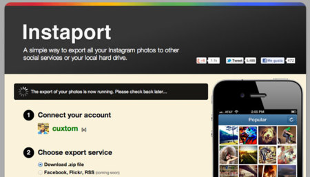 Cómo exportar tus fotos de Instagram a tu disco duro