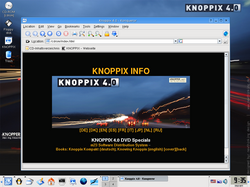 Knoppix 4.0 DVDLive