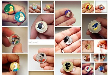 El toque más pop llega a nuestras monedas de la mano de Andre Levy 