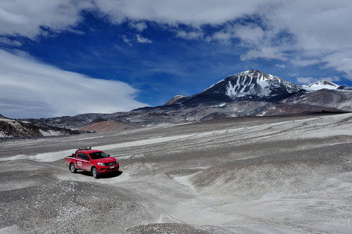 Nevado Ojos del Salado, el volcán más alto del mundo