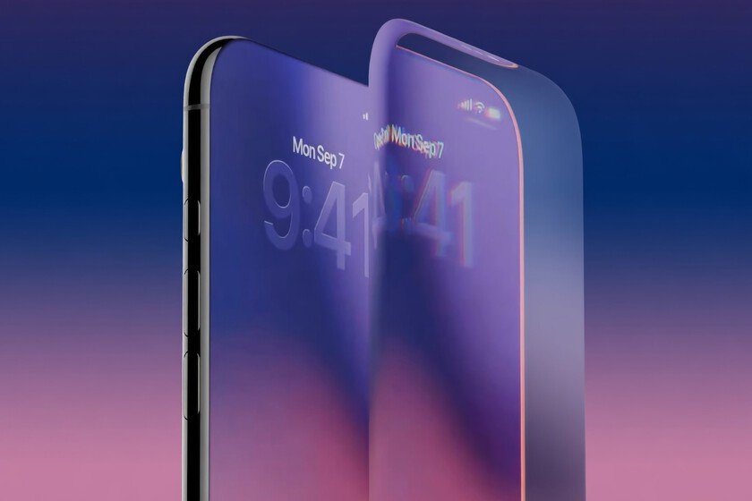 Se vuelve a filtrar el iPhone 20: su pantalla será lo nunca visto y ya le ponen hasta nombre "Liquid Glass display"