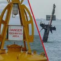 Un barco cargado con 1.400 toneladas de explosivos lleva 82 años hundido frente a Londres. El problema es que sacarlos podría ser aún peor