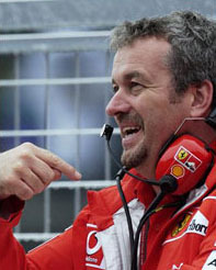 Stepney y el polvo blanco en los depósitos del Ferrari