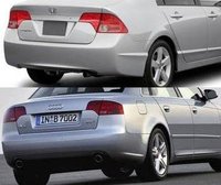 Honda Civic, Audi A4 y ópticas traseras