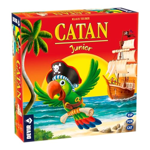 Catan Junior, Juego de Mesa en Español Catalan y Portugués